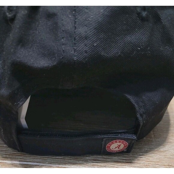 University Alabama Crimson Roll Tide Black Hat Baseball Cap Captivating Headwear - Picture 3 of 5